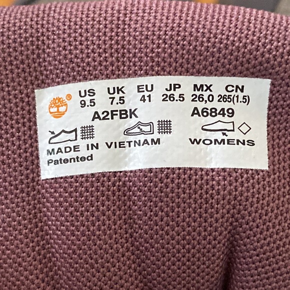 🌳NWT: TIMBERLAND✨ Women’s Trail Hiking Shoes - Size 9.5 - Picture 14 of 16